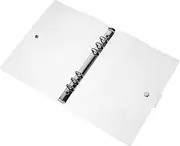Tofficu 1 Leaf Binder Cover with Binding Belt Lightweight and Notebook Shell for School Aesthetic Soft and Dirt Resistant for Document Protection