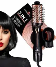 Urban Yog 3-in-1 Hot Air Brush 1.5-inch Barrel Hair Dryer