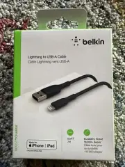 Original Belkin BOOST↑CHARGE MFi-Certified Lightning to USB-A 1M / 3.3FT Cable