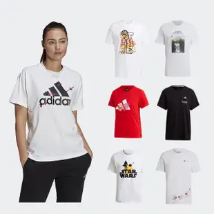 【adidas 愛迪達】運動服 短袖 T恤 男上衣 女上衣 多款(H13478&GP0706&GJ6533&H17922)