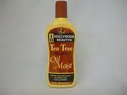 Hollywood Beauty Tea Tree Oil Moist for Dry & Itchy Scalp with Natural Oils, Aloe & Vitamin E, 12 Fluid Ounce