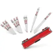 MILWAUKEE RECIPROCATING SAW BLADE SET FOR WOOD & METAL CUTTING - SAWZALL THIN KE