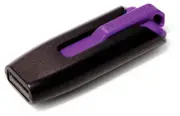 Verbatim V3 USB Drive 16GB USB Flash Drive USB-A Black, Violet