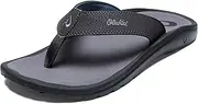 OluKai Ohana Men's Beach Sandals, Quick-Dry Flip-Flop Slides, Water Resistant & Lightweight, Compression Molded Footbed & Ultra-Soft Comfort Fit