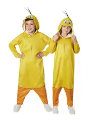 Tweety Bird Unisex Jumpsuit Costume for Kids - Looney Tunes