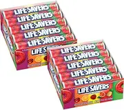 Life Savers 5 Flavors Hard Candy Rolls, (Pack of 20)
