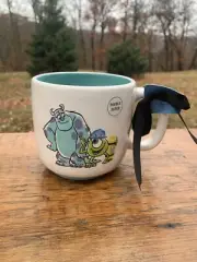 Rae Dunn x Disney Pixar Monster Crew Mug Monsters Inc Scream Team Short Cup NWT