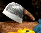 Handmade Forged Cleaver Knife Full Tang Chef Butcher Beef Cut Bones Extra Wide