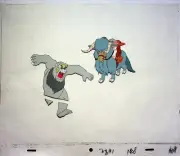 Star Wars EWOKS 1985 Original Production Hand Painted Animation Cel Lucasfilm