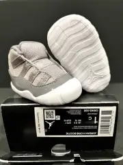 Jordan Retro 11 Crib Bootie Cool Grey TD sz 1c CI6165005