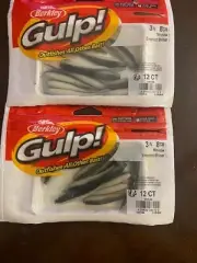 2 - Berkley Gulp!, Minnow, Emerald Shiner, 3", 12 ct.