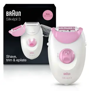 [3美國直購] Braun 3-270 柔滑絲滑 美體刀 SE3270 Epilator Silk-epil 3 系列