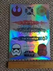 star wars the rise of Skywalker Full sheet of stickers
