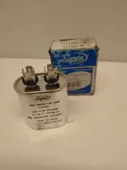SUPCO CR3X440 Oval Motor Run Capacitor 3 MFD 440/370VAC