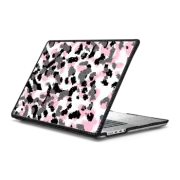 MacBook Pro 16-inch (M1 - M4) Impact Case pink, black and white camo abstract