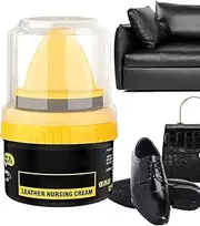 [HBD] Leather Repair Cream | Liquid Shoe Polish | Protects Leather From Scuffs/Scratches | Natural Shoe Shine | Shoe Care Cream With Sponge Applicator (Pack of 1,Multicolor), Multicolour, Free Size