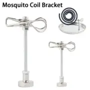 Magnetic Mosquito Coil Bracket Stainless Steel Multi-function Incense clip Wood