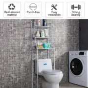 New Tiers-3 Toilet Shelf Bathroom Rack Over Laundry Washing Machine Storage au