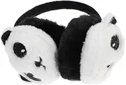 [MERRYHAPY] 1pc Panda Earmuffs Cartoon Earmuffs Winter Ear Warm Accessory Headband Earmuffs Fuzzy Earmuffs for Women Womens Ear Muffs Unisex Ear Warmers Plush Protective Case Outdoor Child