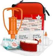 Snake Bite Kit for Humans, Bee Sting Kit, Rattlesnake Antivenom Extractor Sucker, Bug Bite and Wasp Sting, Poison Remover, Insect Bite Relief First Aid Kit for Hiking, Backpacking, Camping