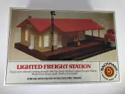 Bachmann Lighted Freight Station 3014 Sealed HO Scale