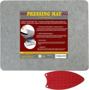 Wool Pressing Mat - 17" X 13.5" Quilting Ironing Pad - 100% New Zealand Felted