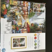 Dimensions 73-91741 Springtime in Paris Paint by Numbers Kit, 14'' x 20'