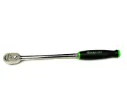 Snap on Tools New THLL72G 1/4"dr GREEN Soft Grip Extra-Long Handle Ratchet USA