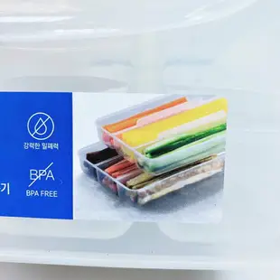 【首爾先生mrseoul】韓國 樂扣樂扣 雙層保鮮盒 2.6L 長方形 6格 收納盒