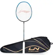 Li-Ning 3D Calibar X Combat Carbon Graphite Strung Racquets, 85 Grams, 30 Lbs...