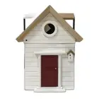 NEW Wildlife Garden White Multiholk Bird Nesting Box & Bird Feeder Table