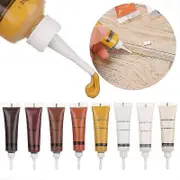 12PCS Wood Repair Kit Wood Filler Restore Wood Furniture Touch Up Tool Set Marker Pen Cream Wax Repair Polymer Resin Fast Repair color