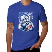 North Melbourne Kangaroos AFL Mascot T-Shirt Blue Medium
