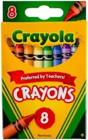 Crayola Crayons,8 Count (3 Pack), Pack of 3, 3 Piece