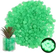 Naisfei 200 pcs Fish Tank Rocks Glow in The Dark,Fish Tank Rocks Glow Multi-Colored Glow in The Dark Pebbles for Fish Tank Aquarium Garden Plant Pots Bonsai Walkway (0.8-1cm)