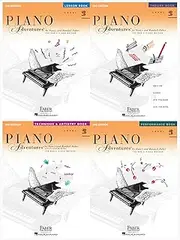 NEW Faber Piano Adventures Level 2B Set (4 Books) 2nd Edition - Lesson 2B, Theory 2B, Technique & Artistry 2B, Performance 2B