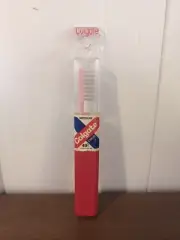 Vintage Pink Colgate Child Toothbrush, Hard Plastic Carrying Case. Sealed.