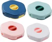 4pcs Cable Management Box Portable Cord Organizer with Phone Holder Data Cable Winder for Earphone Cables Exquisite Design for Tidy Storage