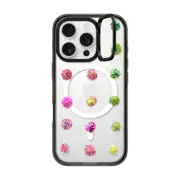 iPhone 16 Pro Impact Ring Stand Case MagSafe Compatible Fondant Transparant By Ann Upton Art