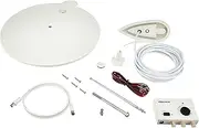 Maxview B2414 12/24 V DC Gazelle Pro Omnidirectional UHF TV/FM Caravan Touring Aerial - White