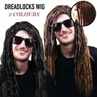 Long Dreadlocks Wig Party Wigs Costume Cosplay Rapper Rasta Hair Dreads Thick