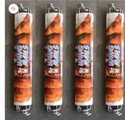 4 Pcs tainless Steel Wing Rails, Wing Rails for Grilling Chicken Wings