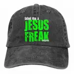 FUNINDIY TOBYMAC LABEL ME A JESUS FREAK LOGO 酷可調節棒球帽媽媽爸爸帽子