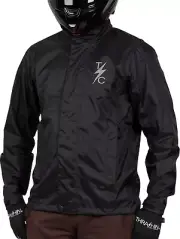 Thrashin Supply Mission Mens Rain Jacket Black