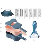 Chopper Multi-function Slicer Portable Grater Chopper Vegetable Cutter Blue