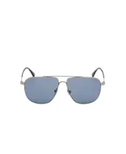 tinted aviator glasses 58 Blue
