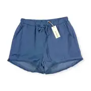 Heartloom Women's NEW Devin Blue Lounge Sleep Shorts XS