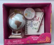 Our Generation Around the World Globe - 2 Sticker Sheets Accessory for 18" Doll