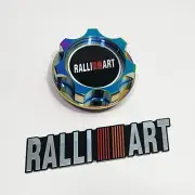 NEO CHROME ENGINE OIL FILLER CAP FOR MITSUBISHI ECLIPSE LANCER RALLIART (for: Mitsubishi)
