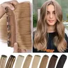 ONE PIECE Real Remy Human Hair Extensions Clip In 3/4 THICK Full Head Russian AU